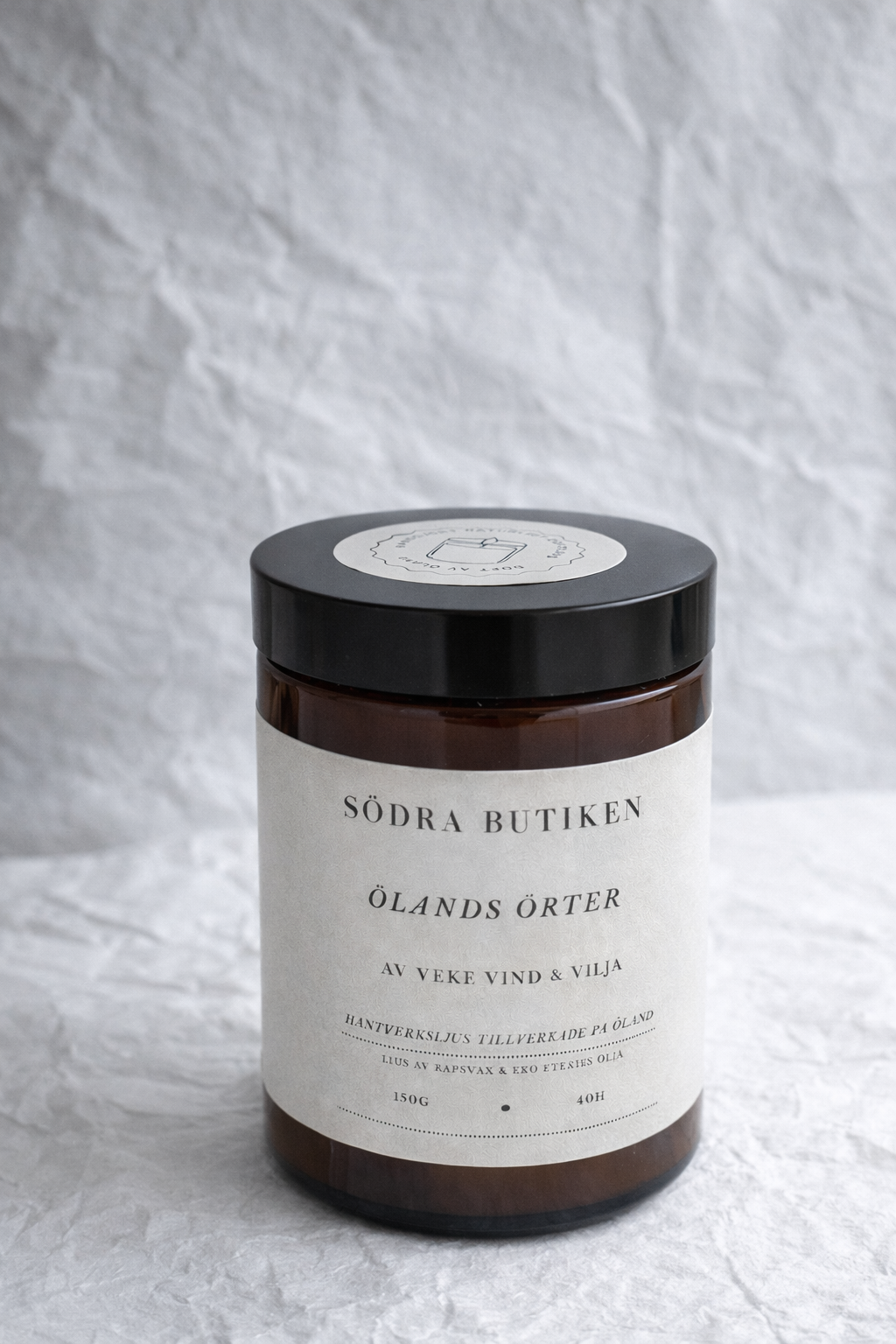 ekologiskt doftljus handgjort på öland