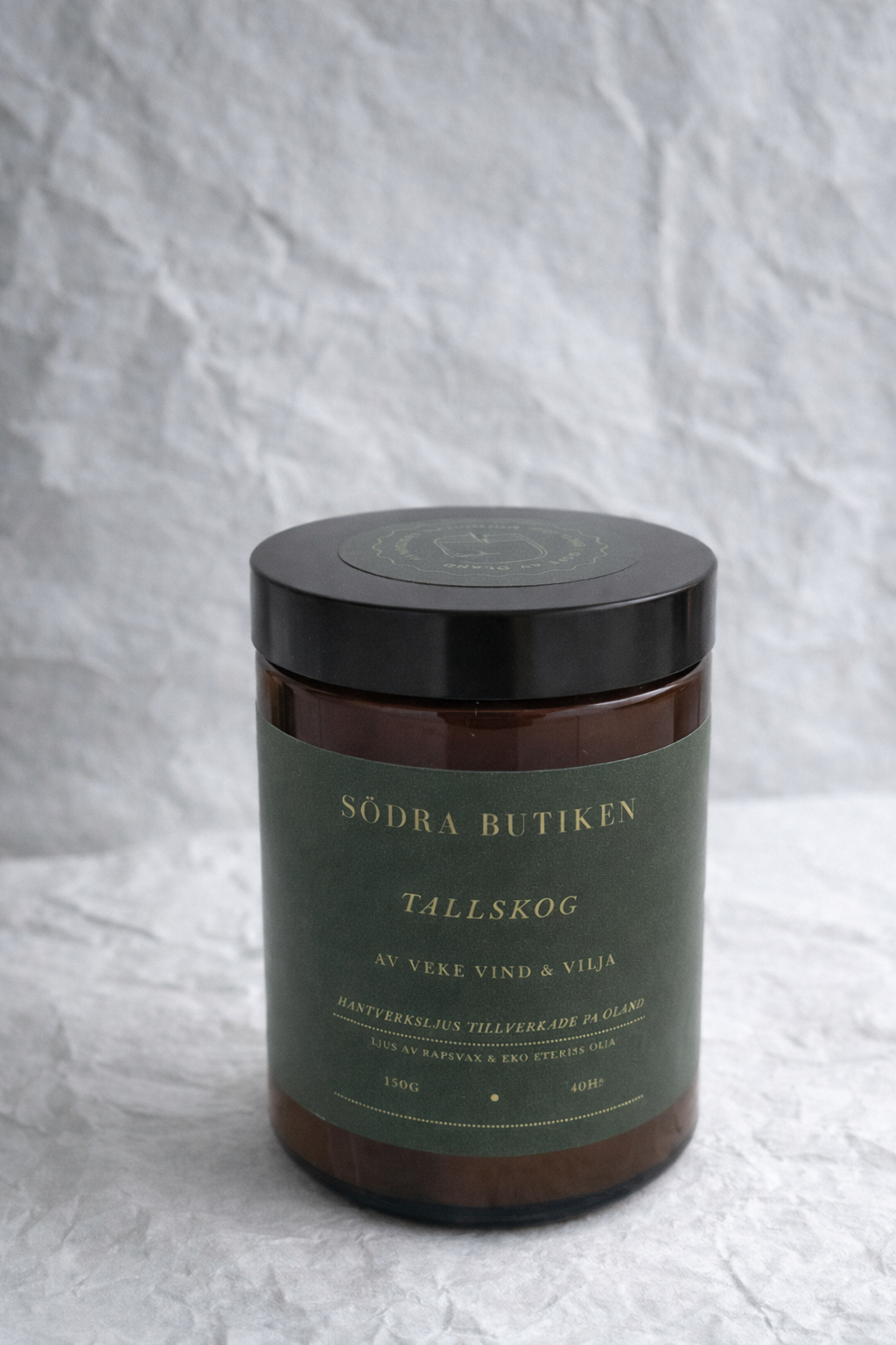 Ekologiskt doftljus handgjort på öland
